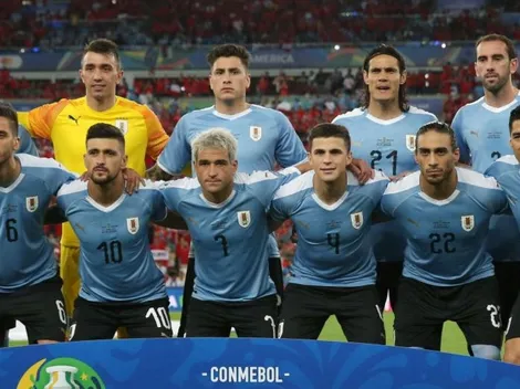 La formación que trabaja Uruguay para enfrentar a Chile