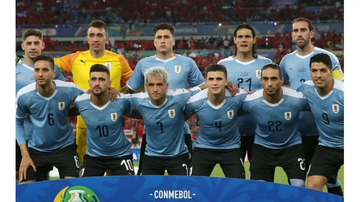 Este sería el equipo titular de Uruguay ante Chile