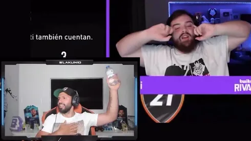 Ibai y Kun Agüero cantan "El Farsante" de Ozuna