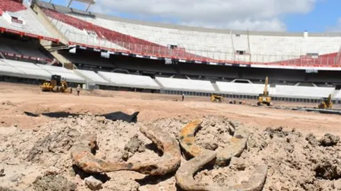 Increíble hallazgo arqueológico en el Monumental