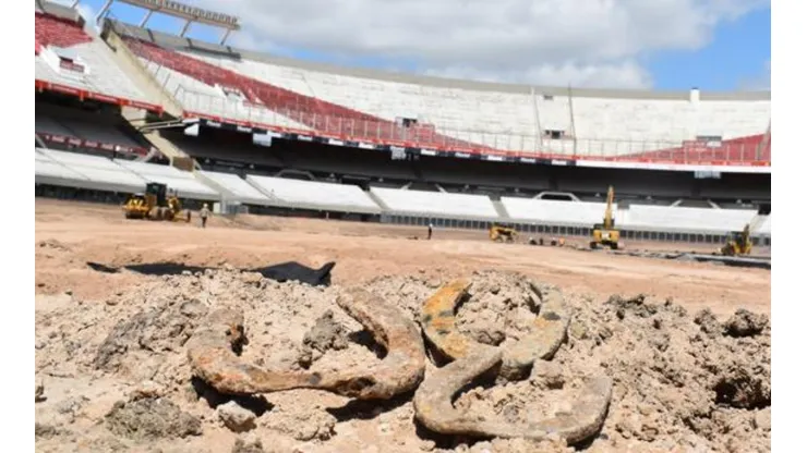 Increíble hallazgo arqueológico en el Monumental