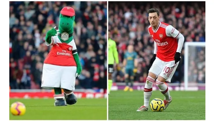 Gunnersaurus ha sido la mascota del Arsenal desde 1992.