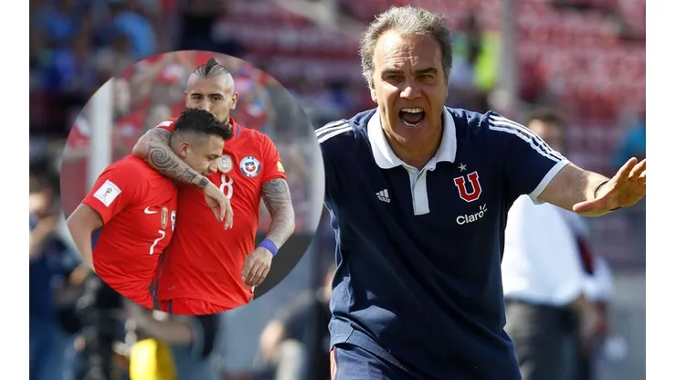 Lasarte analiza quién debe ser capitán de Chile sin Gary Medel.