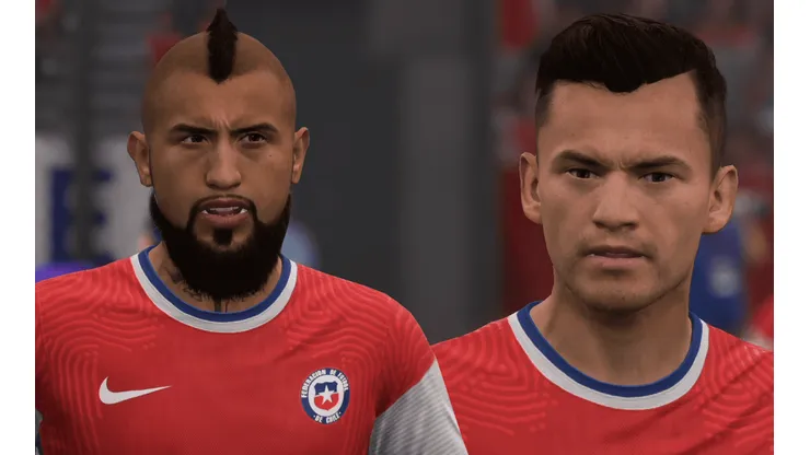 Arturo Vidal y Charles Aránguiz en FIFA 21