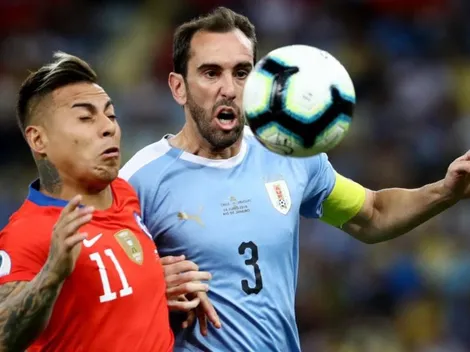 Godín elogia a Chile en la antesala del choque por eliminatorias