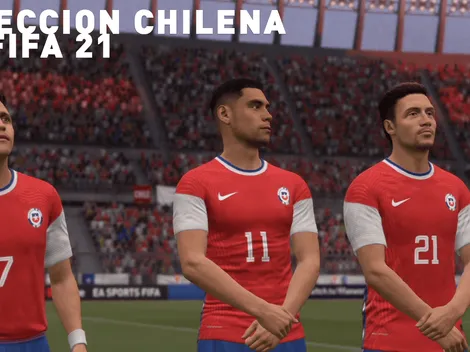 Así es la selección chilena en FIFA 21