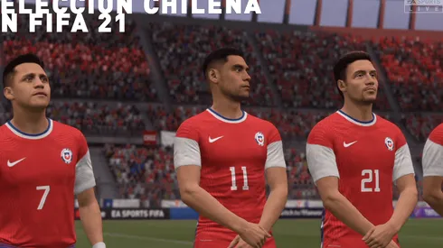 La selección chilena en FIFA 21