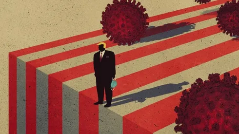 El trailer de "Totally Under Control" se dio a conocer justo después de que se anunció el contagio de Donald Trump con la Covid-19.