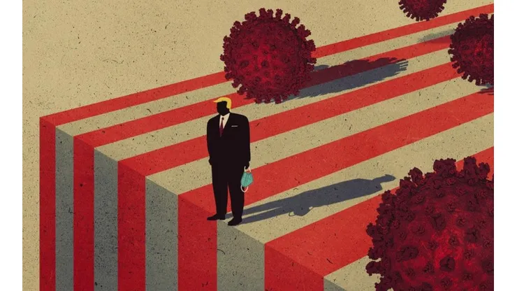 El trailer de "Totally Under Control" se dio a conocer justo después de que se anunció el contagio de Donald Trump con la Covid-19.
