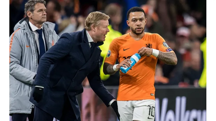 Koeman espera a Depay
