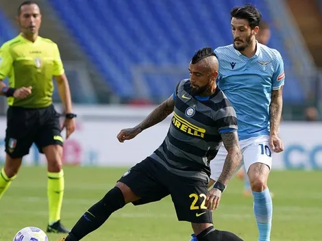 Inter de Alexis y Vidal visita a Lazio