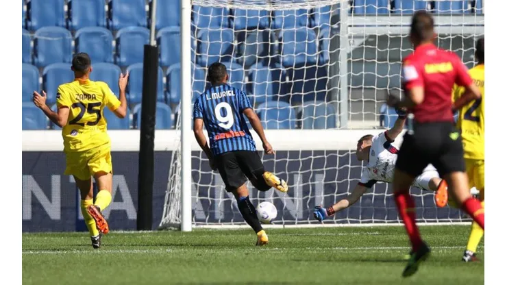 Muriel abrió la goleada del Atalanta ante Cagliari