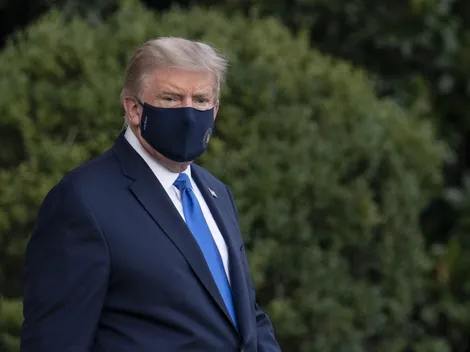 Trump se refiere a su estado de salud tras contagiarse de Covid-19