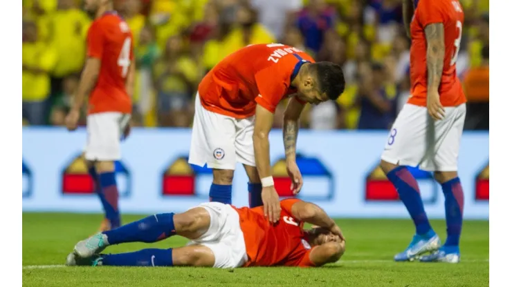 La selección chilena llega golpeada a las eliminatorias
