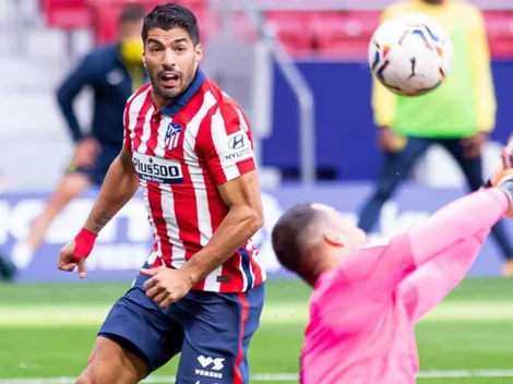 Luis Suárez se queda en blanco antes de Chile