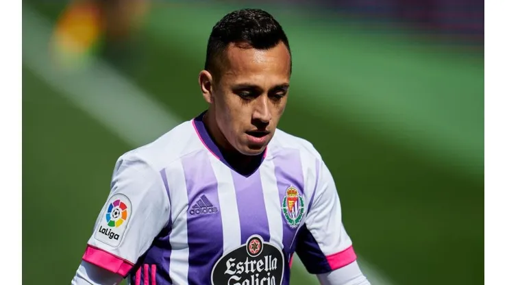 Fabián Orellana se lesionó en el partido de Valladolid
