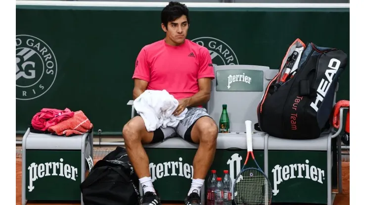 Cristian Garin no pudo seguir avanzando en Roland Garros