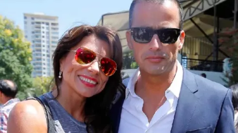 Marlene de la Fuente junto a Iván Núñez en un evento público.