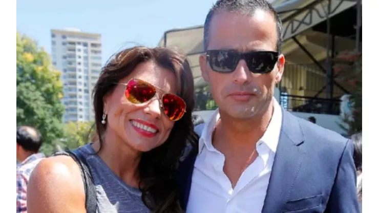 Marlene de la Fuente junto a Iván Núñez en un evento público.
