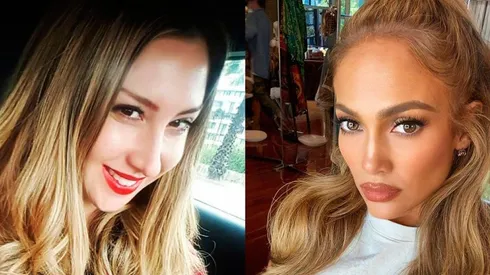 "Luli" dice ser igualita a JLo | Foto: @nicolelulichile /@Jlo