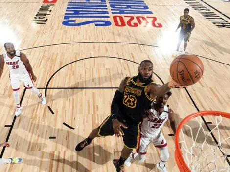 Los Angeles Lakers golpean firme a Miami Heat