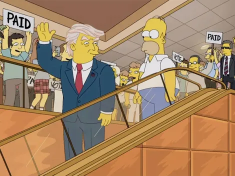 ¿Los Simpson predijeron que Donald Trump se infectaría con COVID-19?