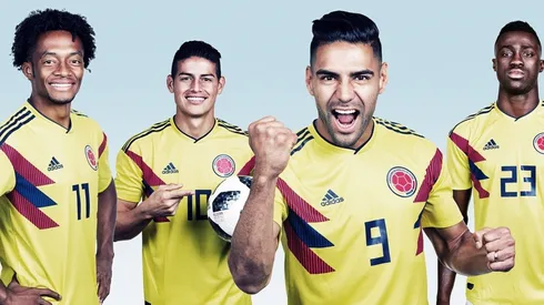 Juan Cuadrado, James Rodríguez y Radamel Falcao brillan en la selección de Colombia