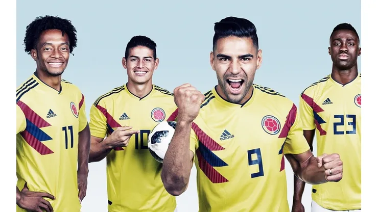 Juan Cuadrado, James Rodríguez y Radamel Falcao brillan en la selección de Colombia