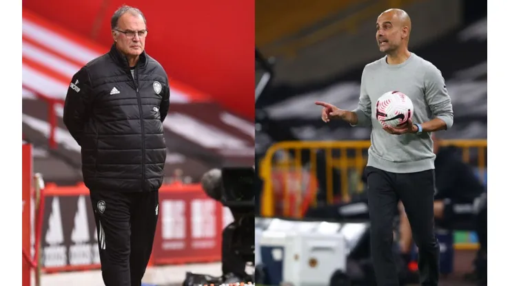 Bielsa elogió a Guardiola en la previa de su encuentro por Premier League