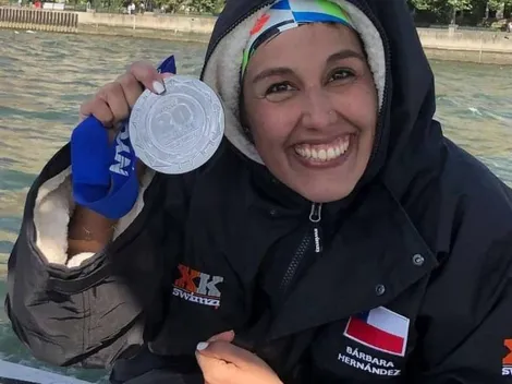 Bárbara Hernández logra la triple corona en aguas abiertas