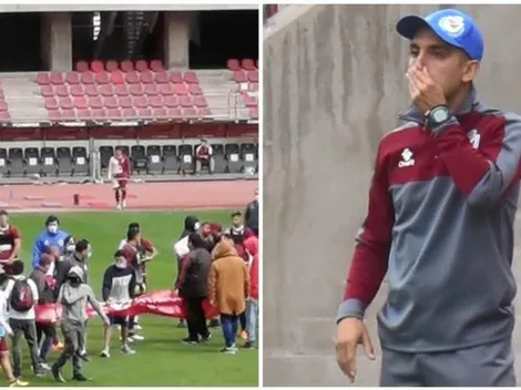 Ingresan a la práctica de La Serena a pedir la salida de Bozán