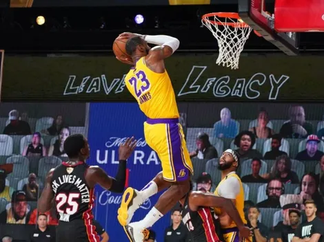 Los Lakers le dan una paliza inolvidable a Miami Heat