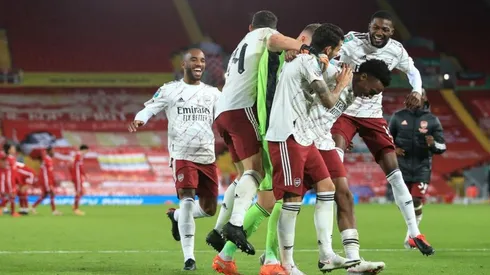 Arsenal eliminó al Liverpool de la Copa de la Liga