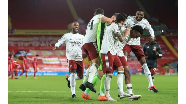 Arsenal eliminó al Liverpool de la Copa de la Liga