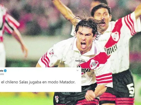 River Plate recuerda el mejor partido del Matador Salas