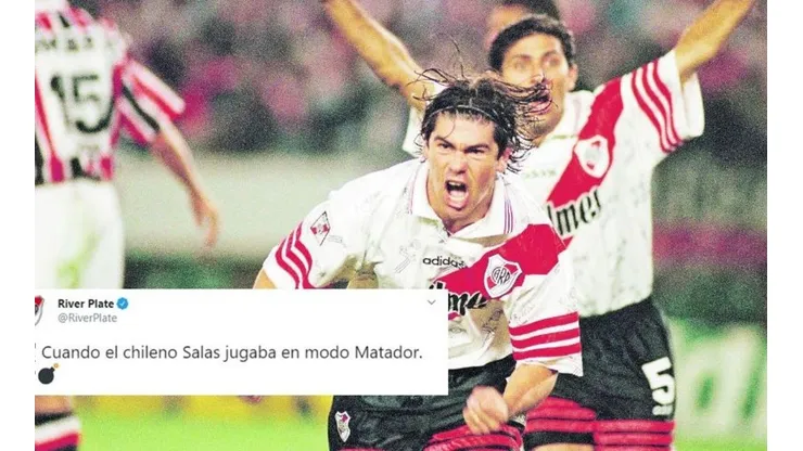 River recordó la actuación del Matador en la Supercopa de 1997 como motivación en la previa del choque ante Sao Paulo.