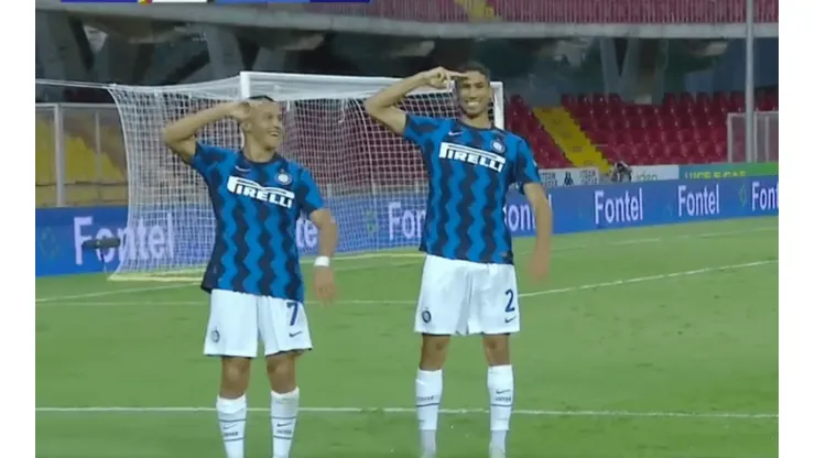 Alexis ya tiene nuevo compadre en el Inter: Hakimi