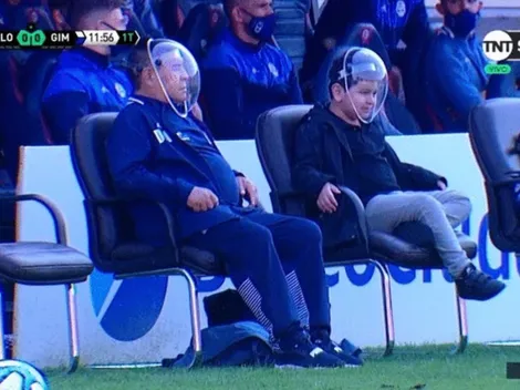 Maradona se luce con su hijo: "Ya quiere estar adentro de la cancha"