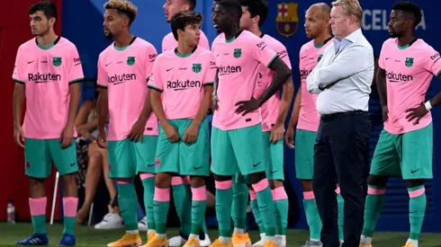 Koeman celebra la llegada de Dest a Barcelona