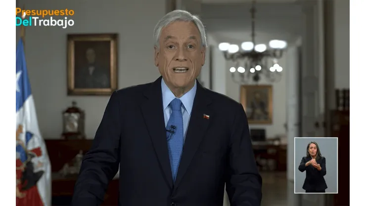 El Presidente Sebastián Piñera dio a conocer el Presupuesto 2021.