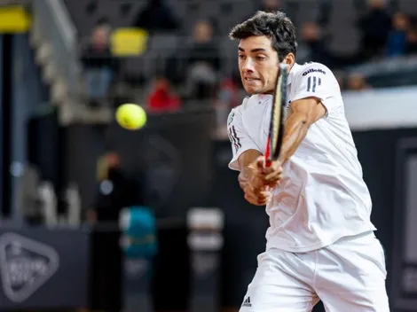 Cristian Garín debuta de madrugada en Roland Garros