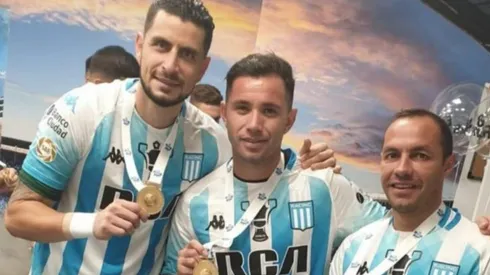 Gabriel Arias, Eugenio Mena y Marcelo Díaz, los chilenos de Racing