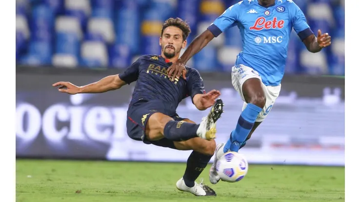 Genoa se enteró de los casos positivos tras medirse a Nápoles por la Serie A.