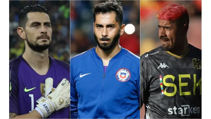 Gabriel Arias, Johnny Herrera y Diego Sánchez asoman como principales alternativas para reemplazar a Claudio Bravo en la selección chilena