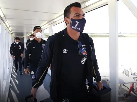 Colo Colo arriba a Uruguay para enfrentar a Peñarol