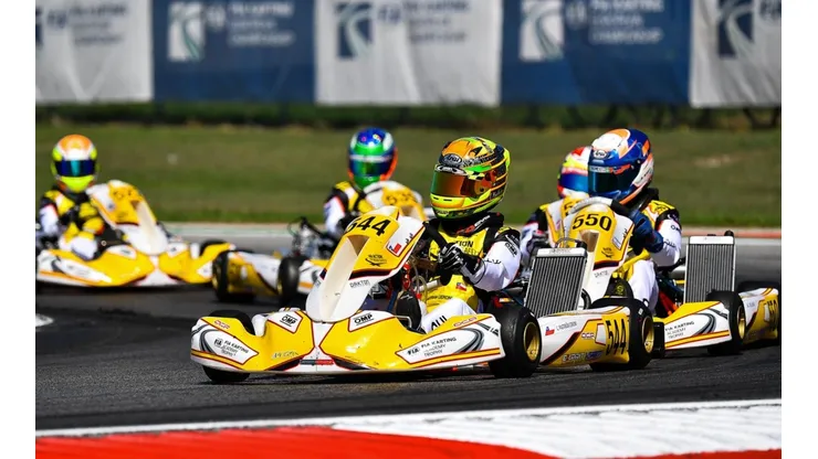 El chileno fue tricampeón Rok Cup Chile en categoría “mini” entre 2016 y 2018.
