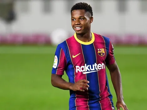 A Koeman no le gusta nada: "A Ansu Fati le falta concentración"