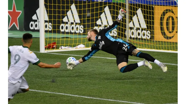 El chileno dejó a los Timbers segundos en la Conferencia Oeste tras marcar el gol del triunfo ante los Caps.
