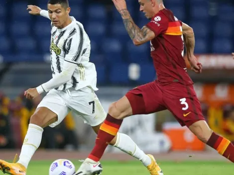 CR7 marca un doblete: Juventus rescata un empate ante Roma