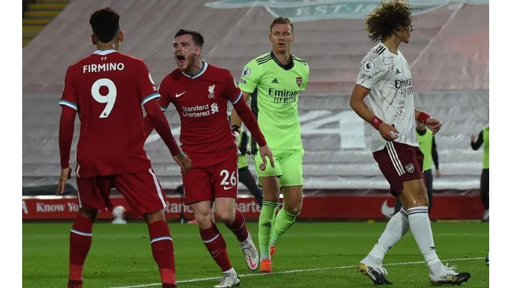 Reds y gunners animaron un partidazo este lunes.